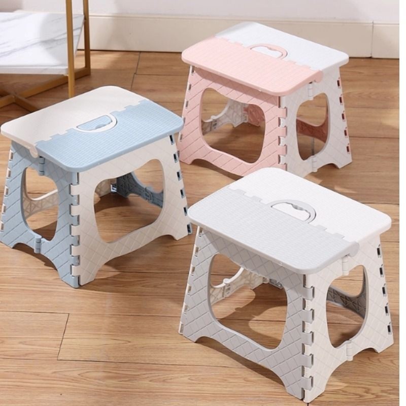 加厚塑料户外折叠凳子便携式家用小板凳马扎露营凳儿童户外小凳子