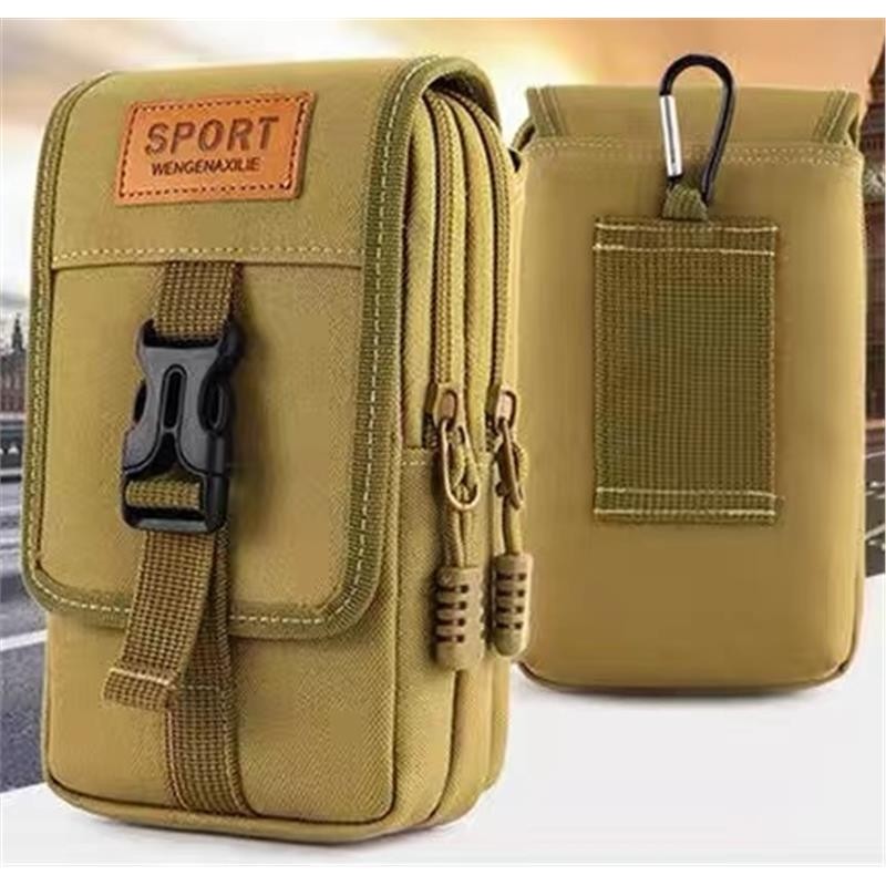 工地干活手机腰包男士小战术包手机套穿皮带手机包中老年迷你挂包