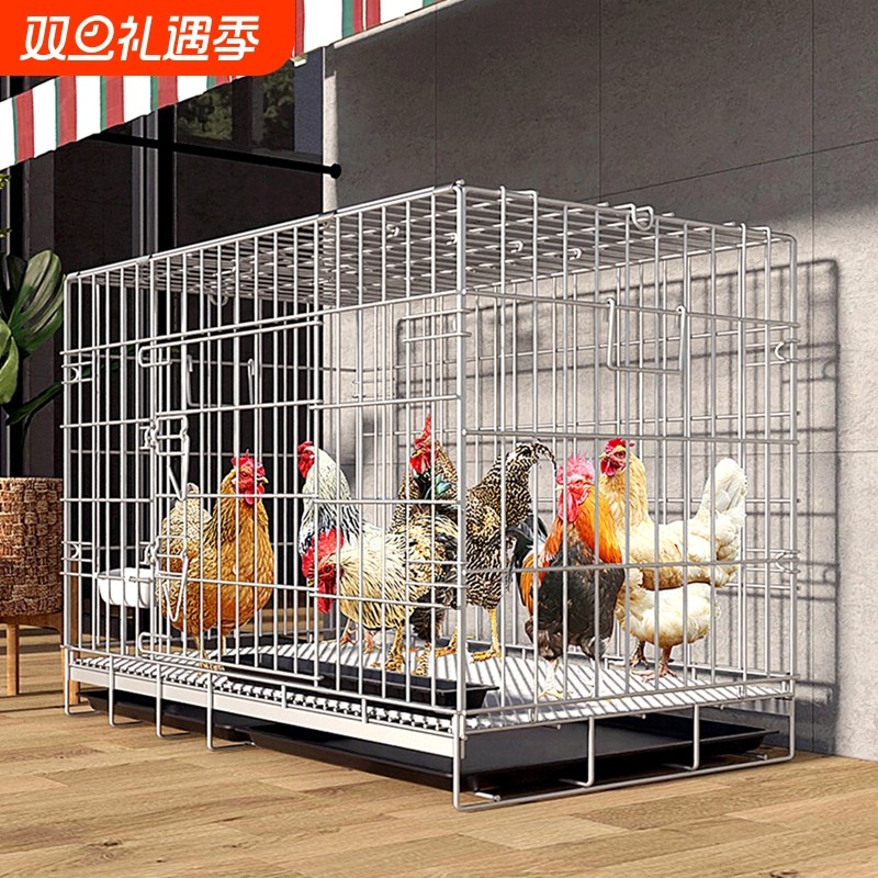 鸡笼子家用室外大号养鸡笼农村鸡舍鸡窝鸡房子鸡舍棚铁丝网鸭子笼