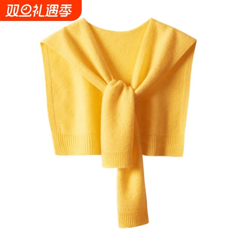 披肩女外搭新款披风搭配裙子韩国针织女外套冬季红色黑色白色紫色