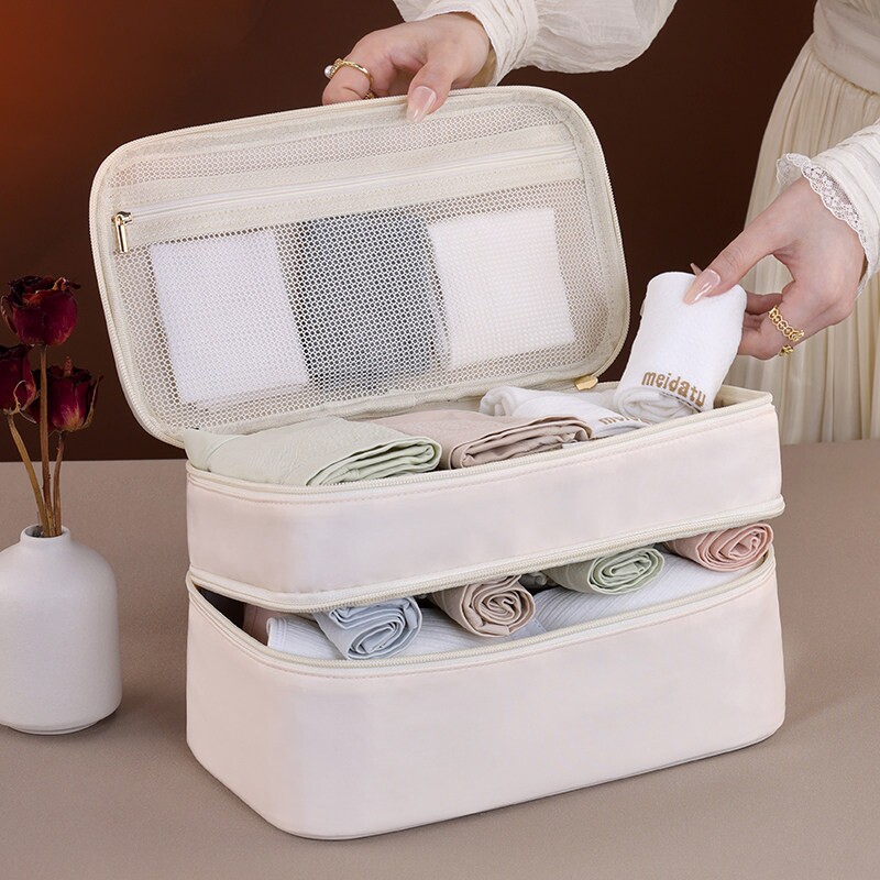 内衣收纳袋旅行收纳包便携内裤文胸出差旅游行李箱分装整理袋子