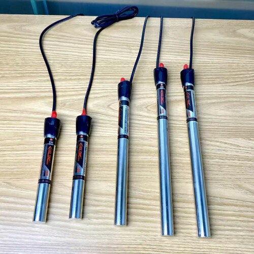 鱼缸加热棒自动恒温加温棒加热器小型乌龟加温器不锈钢龟缸变频 - 封面
