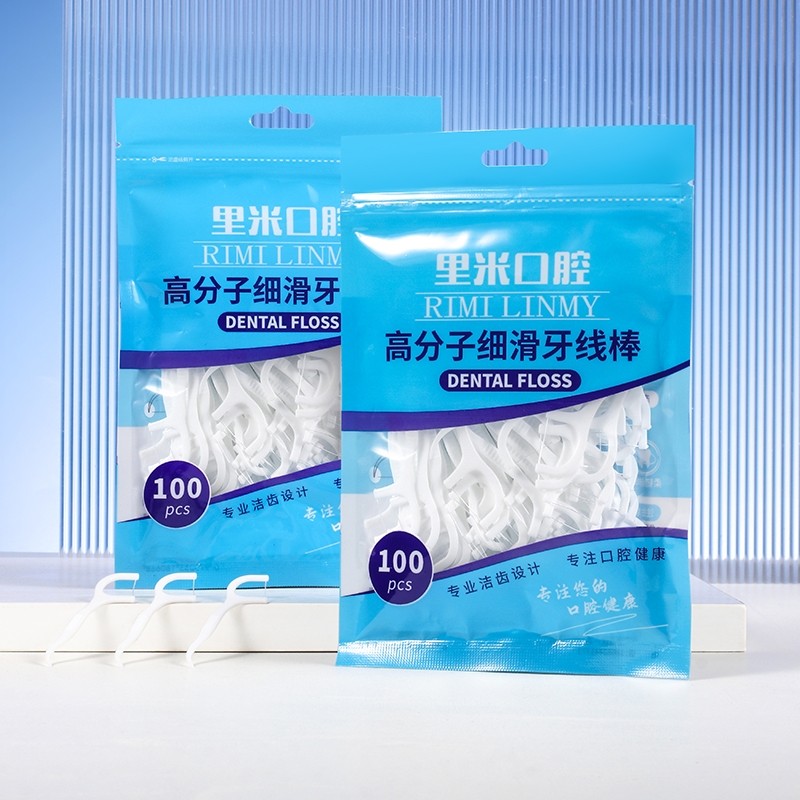 600支超细高拉力细滑牙线棒图片