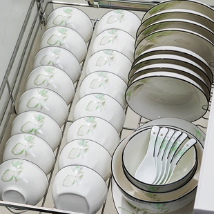 家用陶瓷盘子碗具碗筷小清新 碗餐具碗碟套装 2026年新款 餐具套装