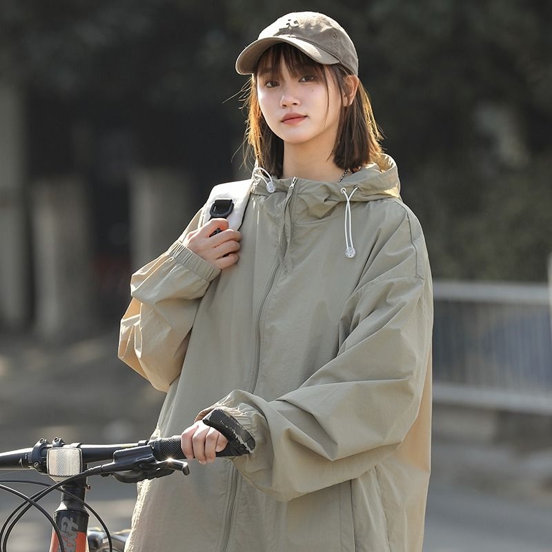 冰丝轻薄防晒衣男女款夏季山系户外防紫外线凉皮冲锋衣防晒服外套