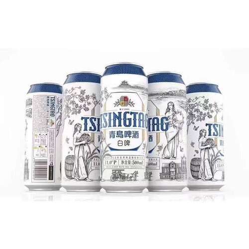青岛啤酒清爽500ml*12听青岛啤酒