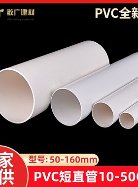 pvc管给排水管塑料管材小短管
