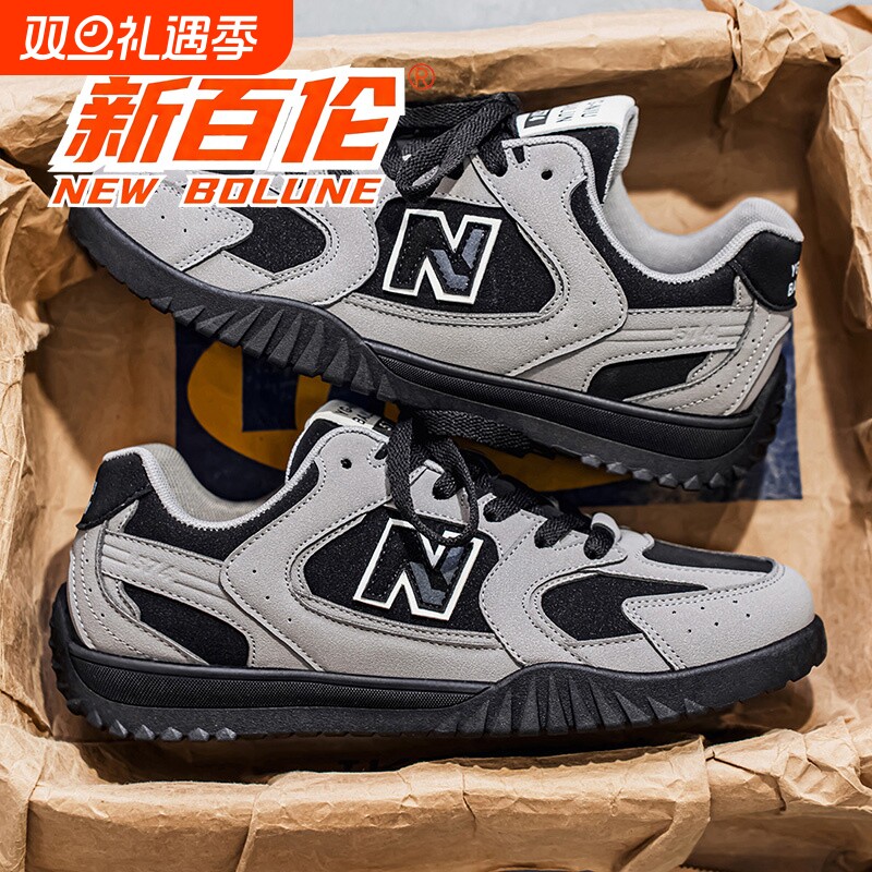 NEW BOLUNE/新百伦情侣时尚潮流赛车鞋透气舒适德训鞋低帮