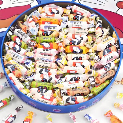 冠生园大白兔奶糖散装老款结婚高级喜糖果批发休闲零食品儿童零食