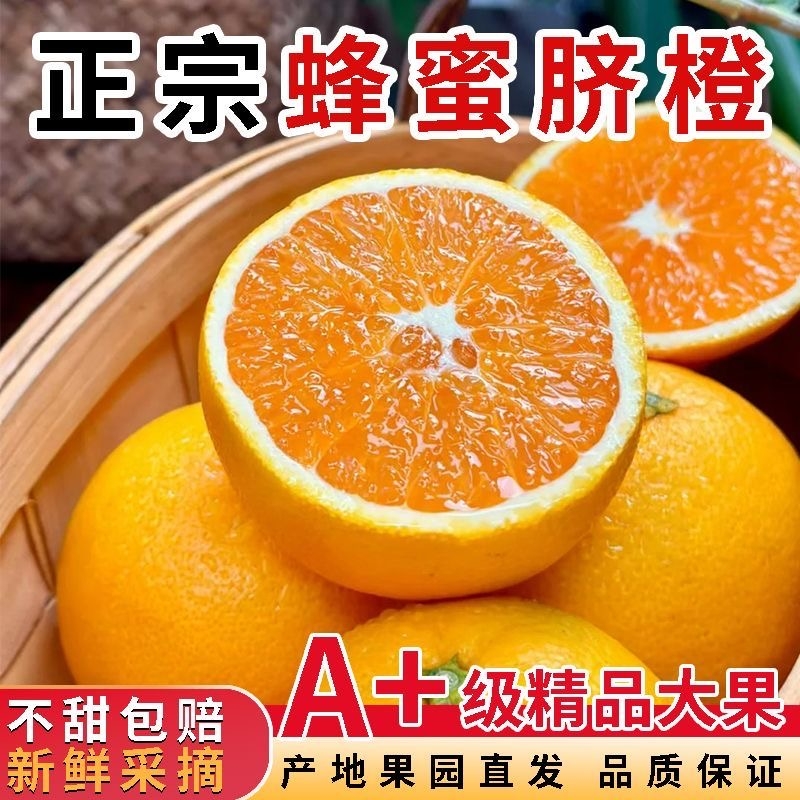 贵州新鲜现摘蜂蜜脐橙