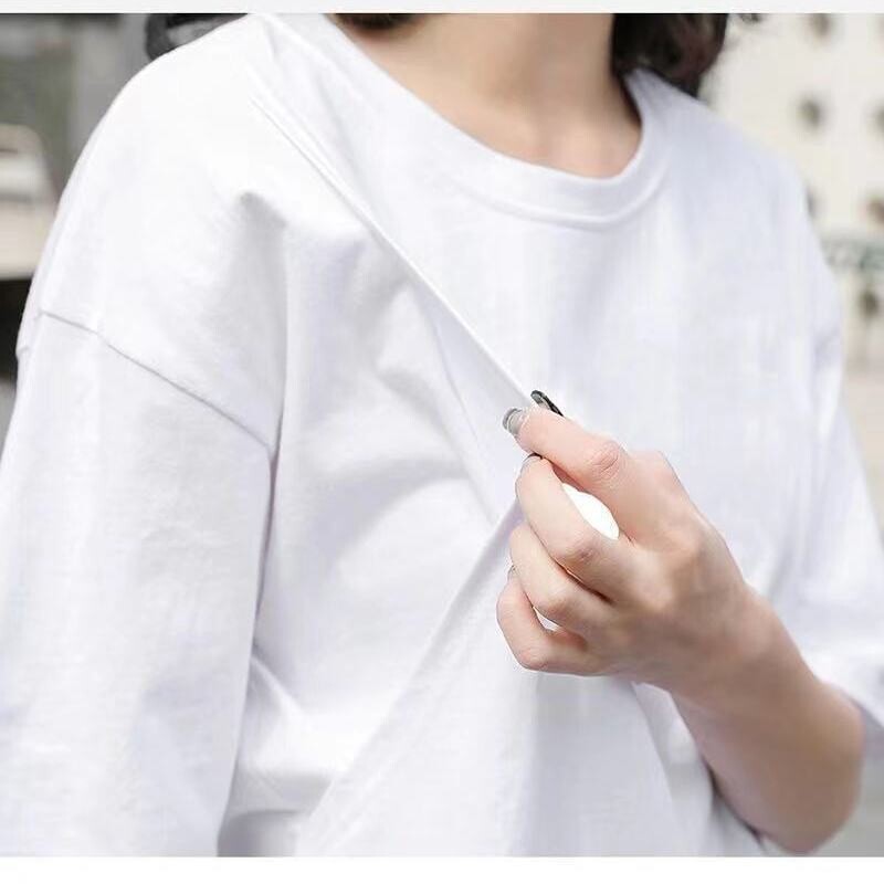 哺乳上衣夏季外出短袖T恤夏季款外穿月子哺乳装辣妈款喂奶衣服