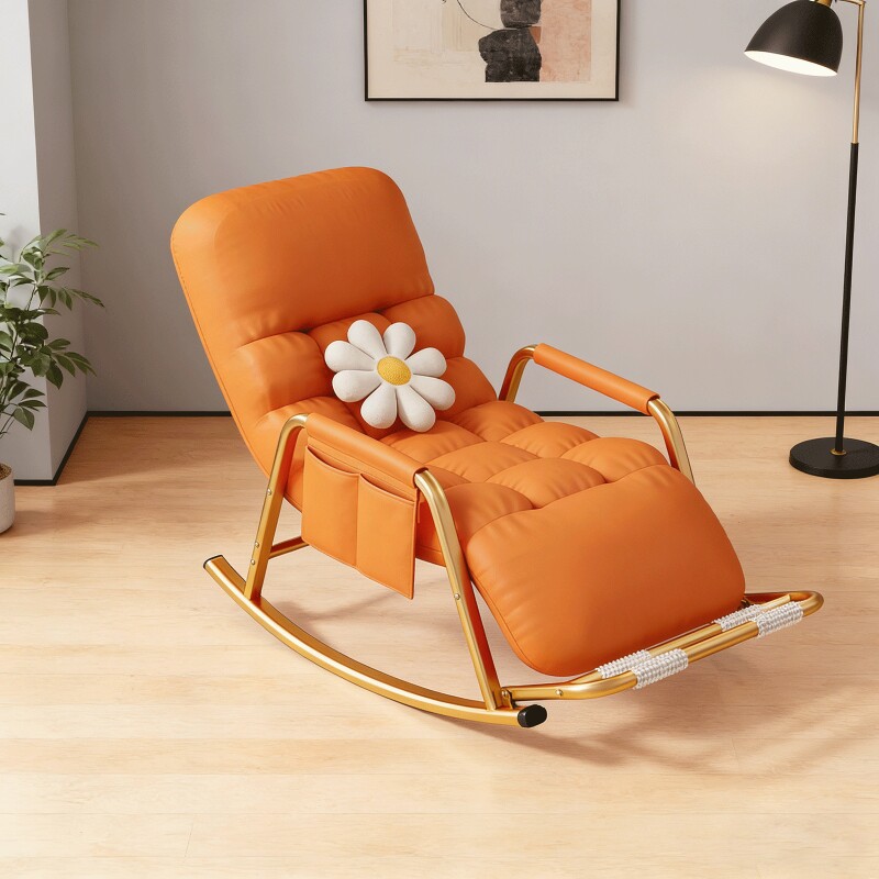 2026新款摇摇椅躺椅成人可睡觉大人阳台懒人沙发摇摇椅晒太阳椅子