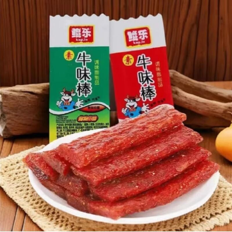 牛味棒辣条即食豆制品麻辣面筋童年怀旧解馋休闲零食辣条