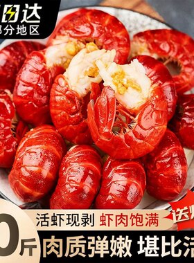 特级大号无冰龙虾尾商用批发新货