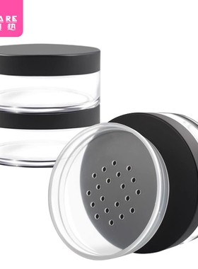 散粉盒CC1sn0-易上手美妆工具旅行蜜粉盒干粉盒空盒便携分装