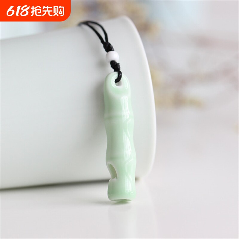 花千骨指骨瓷器口哨手工景德镇陶瓷项链吊坠情侣朋友礼物饰品339