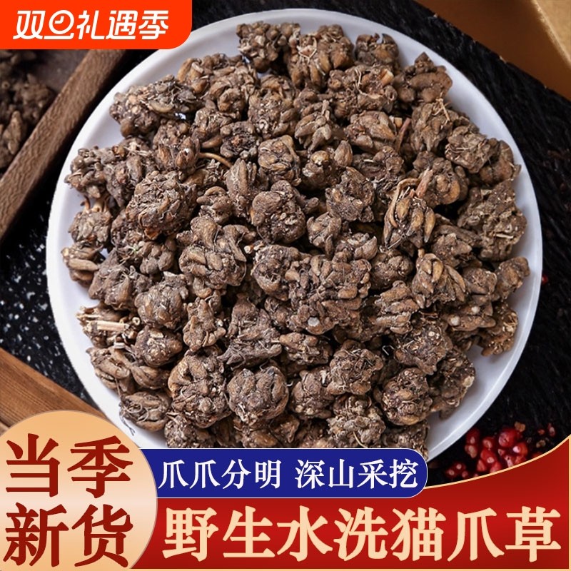 野生猫爪草中药材干货正品水洗猫瓜草猫爪茶搭夏枯草蒲公英新鲜