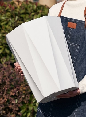 花盆家用大号客厅简约塑料加厚盆栽发财树龙血树天堂鸟大口径花盆