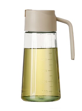 玻璃油壶630ml厨房家用食品级大容量装油容器油罐酱油醋料瓶防漏