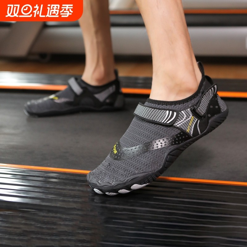 室内健身鞋男女跳绳鞋防滑减震跑步机专用训练瑜伽五指运动鞋轻便