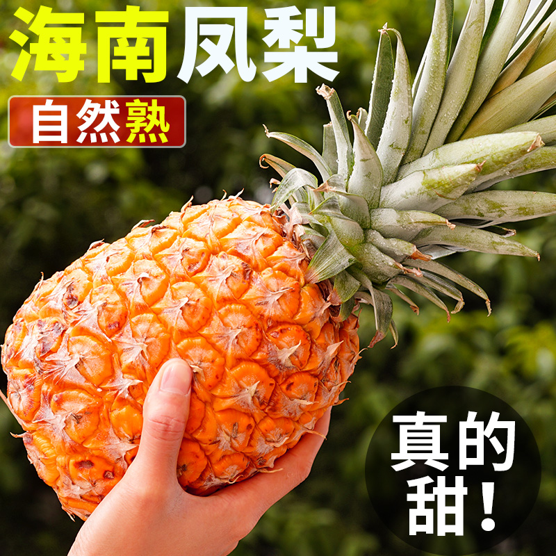冠町海南金钻凤梨削皮即食