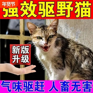驱猫神器室内外长效强力除赶2025新款驱赶野猫专用药防猫乱尿扰民