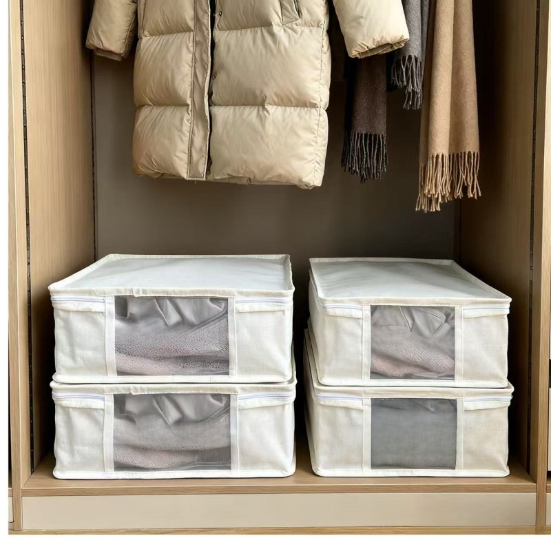 被子收纳袋压缩袋家用羽绒被蚕丝被整理袋羽绒服被褥衣物收纳神器