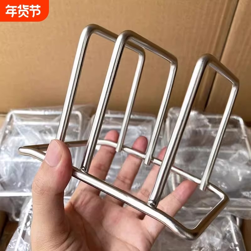 特粗不锈钢锅盖菜板置物架厨房多功能收纳架案板钢台面砧板放置架
