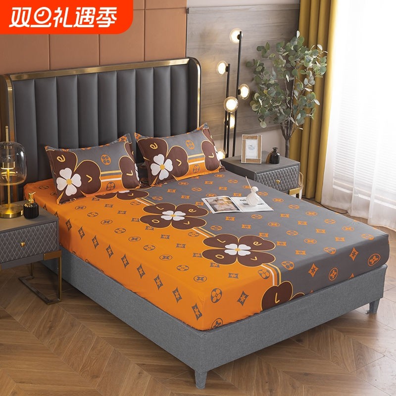 防滑床笠单件床罩席梦思家用一圈松紧全包床罩