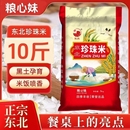 东北大米珍珠米正宗原粮黑龙江5kg小町新米优质食用松花江软糯