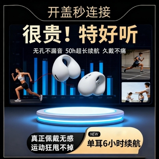 2025年新款无线蓝牙耳机入耳式高端降噪男高音质游戏运动超长续航