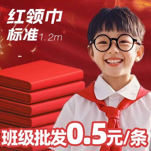 红领巾小学生抗皱少先队员初中