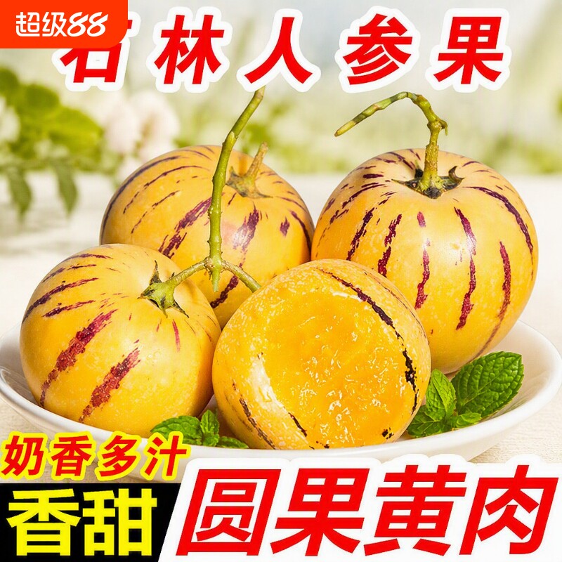 人参果云南石林树上熟新鲜水果当季整箱黄果圆果正品人生果娃娃