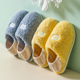 慈溪市男士棉拖鞋冬季室内家居地板情侣拖鞋女月子鞋两用棉鞋