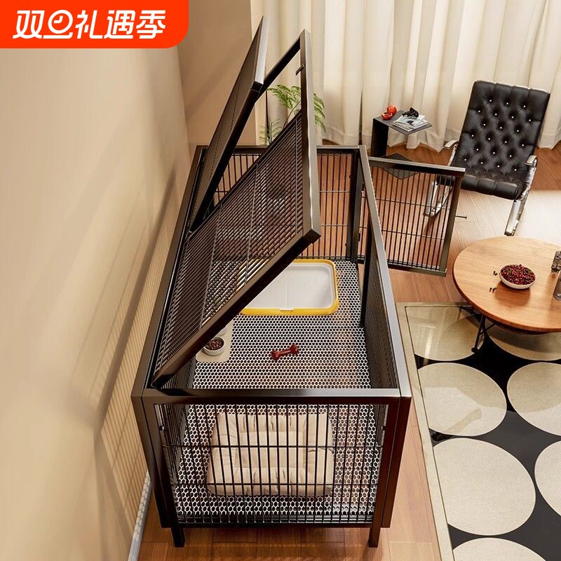 狗笼子加密猫笼家用室内猫笼长方形长款家用宠物超大自由空间加粗