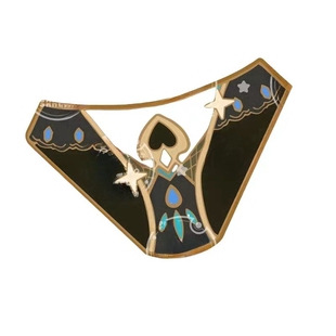 《崩坏星宫铁道》真理医生和砂金先生印象裤衩金属微章