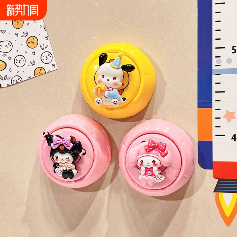 三丽鸥拍拍乐摸高神器儿童长高训练器可爱卡通弹跳助长语音计数器