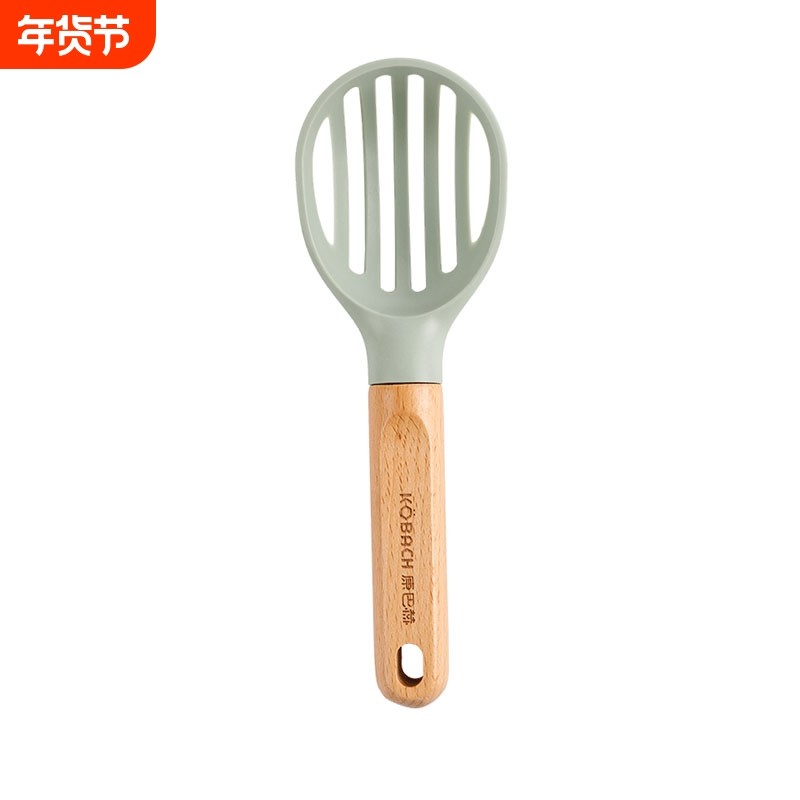 康巴赫轻厨系列打蛋器榉木手柄一体挂钩家用厨房小工具