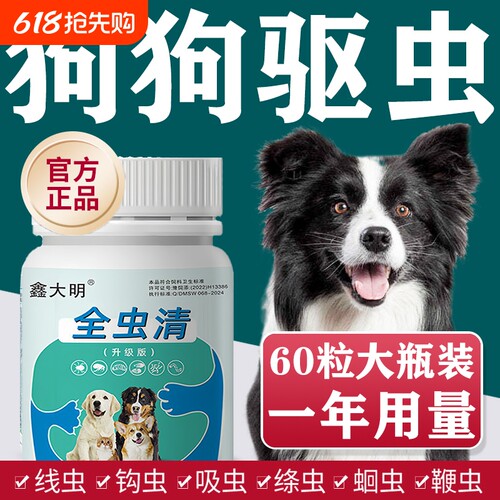 狗狗驱虫药一片见校不再有虫