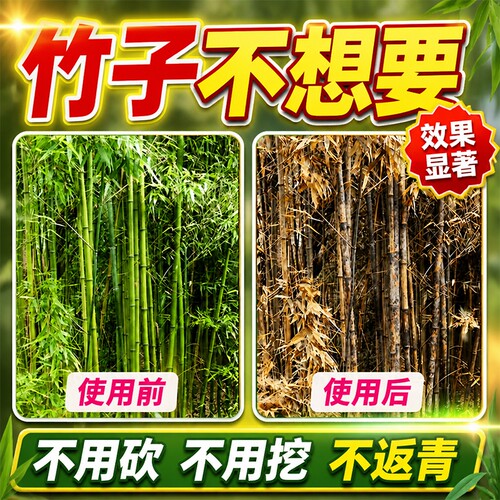 消竹子的药连根清强力去竹根