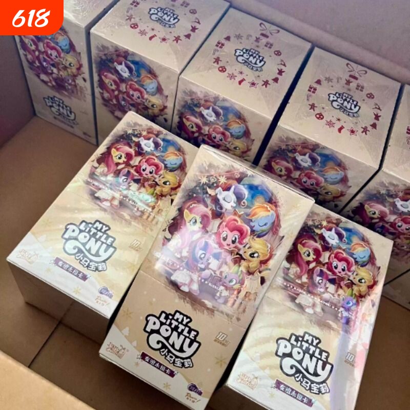小马卡片一整盒辉月包弹盲盒10元包sc卡牌9代卡包收藏纪念品永恒