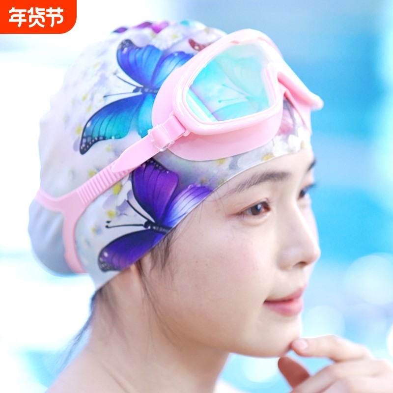 硅胶游泳帽可印LOGO姓名个性图案高弹防水不勒头男女成人儿童,运动/瑜伽/健身/球迷用品,泳帽,淘宝优惠券,粉丝福利购,淘宝优惠卷