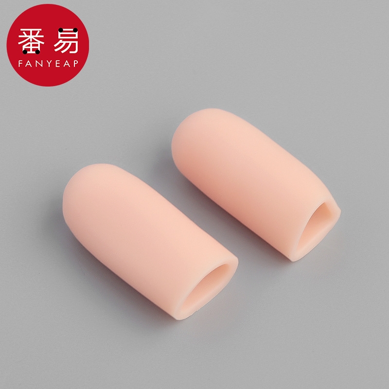 脚趾套BH1sl001-硅胶闭口中指脚趾套拇指保护套防磨柔软可水洗
