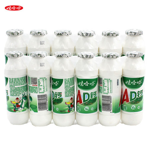 娃哈哈AD钙奶100g220g瓶早餐钙奶