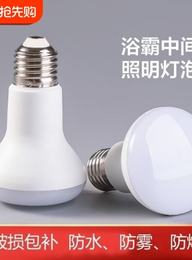 浴霸中间照明灯LED光源家用卫生间灯泡老式浴霸防水防爆节能螺旋