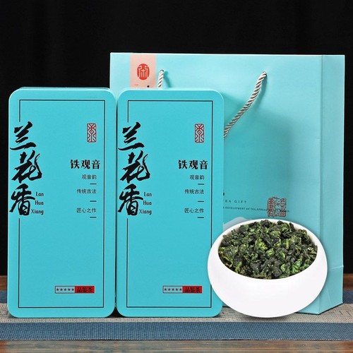正宗安溪铁观音茶叶兰花香正味清香送礼传统制作高山乌龙茶礼盒装