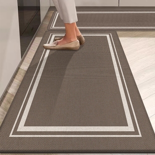 厨房地垫防滑吸油可擦免洗吸水脚垫子防脏整铺专用防污家用脚垫