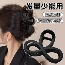 【1个】蝴蝶结发夹高级感后脑勺鲨鱼夹