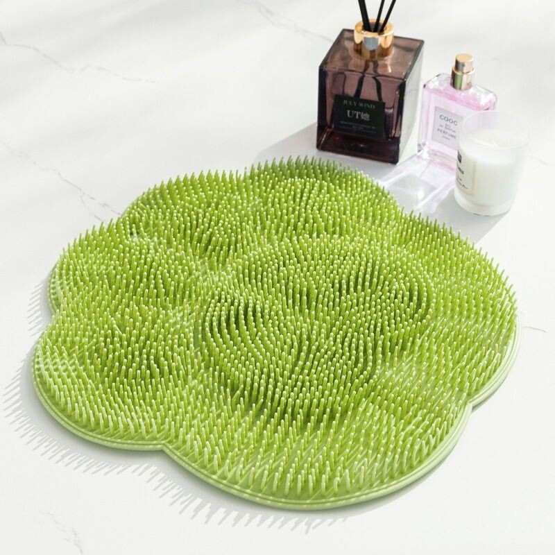 懒人洗脚搓脚神器浴室脚垫按摩洗澡垫子脚底去死皮硅胶防滑搓澡垫