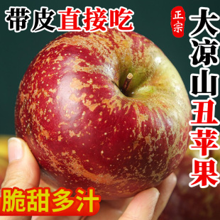 2026大凉山冰糖心丑苹果3 9斤多规格红富士孕妇水果